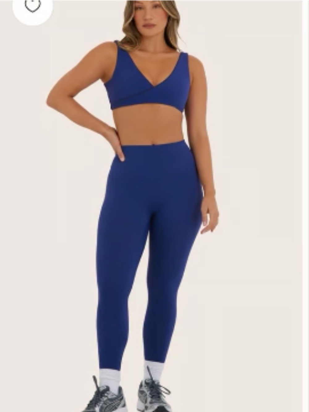SET Active AirLuxe Breathe High Rise Activewear Leggings Sz L